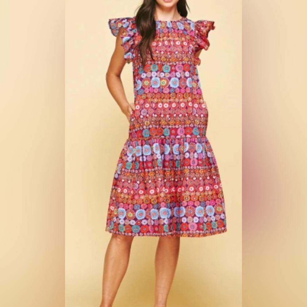 Pinch Brand, Multi-Color Dress SZ Small